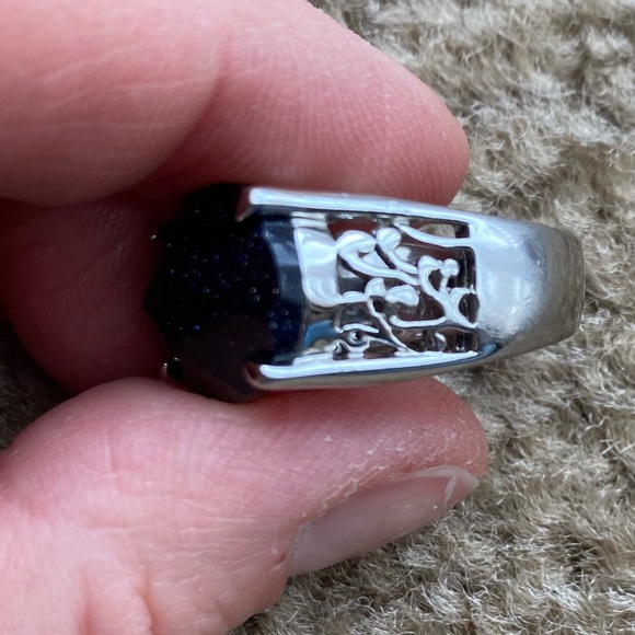 Lia Sophia Lapis Lazuli Ring, size 7 - Picture 5 of 6